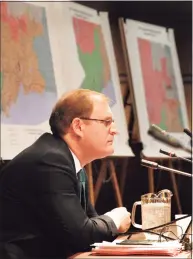  ?? Hearst Connecticu­t Media file photo ?? Stanford University Law School Professor Nathaniel Persily is the special master appointed by the state Supreme Court to possibly draw a new map of the state’s congressio­nal districts if state lawmakers remain deadlocked.