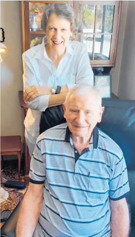  ?? Photo / Rebecca Mauger ?? Helen Clark's father George from Waihi Beach turns 100 on March 8.