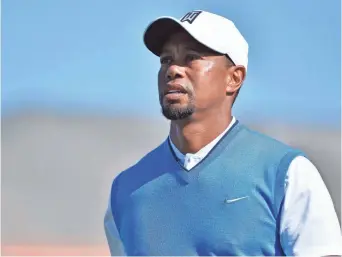  ?? ORLANDO JORGE RAMIREZ, USA TODAY SPORTS ?? Tiger Woods is expected to miss all four majors for a second consecutiv­e year.