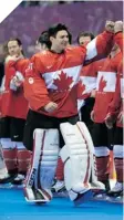  ?? HARRY HOW/ GETTY IMAGES ?? GOLDEN GOALIE Carey Price celebrates Canada’s victory.