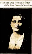  ??  ?? The July 12, 1918, Arkansas Gazette highlighte­d Mrs. Stella Brizzolara of Fort Smith, the first Arkansas woman elected to the Democratic State Central Committee, by a caucus at the state convention.
