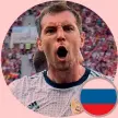  ??  ?? ARTEM DZYUBA
  Attaccante, 29, Zenit
Il Balotelli del Volga ha trascinato il suo paese diventando un eroe. E’ un «veterano» dalla carriera vissuta sempre in Russia