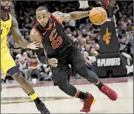  ?? AP file photo ?? LeBron James will leave the Cleveland Cavaliers for the second time in his career, declining the $35.6 million option year with the team Friday.