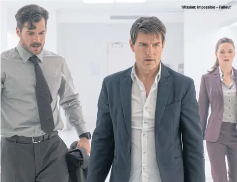  ??  ?? ‘Mission: Impossible – Fallout’