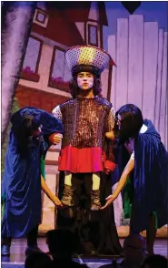  ?? ?? Lord Farquaad played by Grayson Ebner.