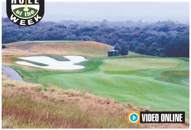  ?? STAFF PHOTO BY TED FITZGERALD ?? BIG CHALLENGE: The undulating green of Granite Links third hole.