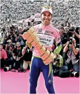  ??  ?? Basso was a dominant winner of the 2010 Giro, aged 32, but four years on the odds are against him