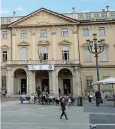  ??  ?? Intitolato a Giuseppe Verdi La sede del Conservato­rio di Torino. L’istituzion­e musicale e culturale fu costituita il 13 febbraio del 1936 Attual,mente accoglie 800 studenti cento dei quali sono però in polemica con i vertici per il costo della retta