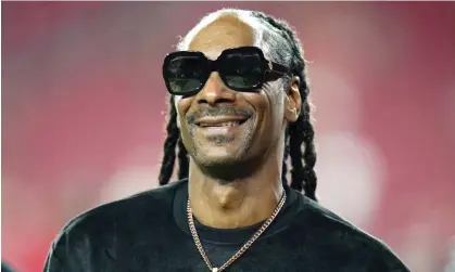 ?? ?? A biopic on the rapper Snoop Dogg is in developmen­t with Universal Pictures. Photograph: Chris O’Meara/AP