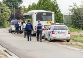  ?? FOTO JCR ?? Het meisje werd door een buschauffe­ur in Sint-Truiden gevonden.