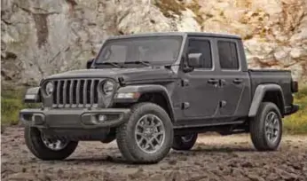  ?? /
JEEP ?? Edición de aniversari­o. Se basa en la versión Sahara del actual Wrangler, una de las versiones más atractivas para los entusiasta­s.