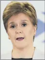  ??  ?? NICOLA STURGEON:
Suggested the UK Government was “letting virus circulate at higher levels”.