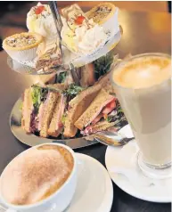  ??  ?? Tasty treat Perthshire
The afternoon teas are always a hit at Taste