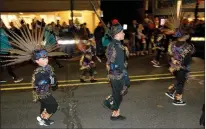  ?? Janelle Jessen/Herald-Leader ?? Dancers from Saint Mary Catholic Church were part of the parade.