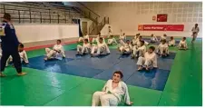  ??  ?? les judokas du Forges Dojo 76 ont repris le chemin des tatamis