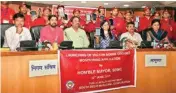  ?? PIC/MPOST ?? SDMC Mayor Kamaljeet Sehrawat at the launch of the vector-borne diseases monitoring applicatio­n on Monday