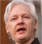  ??  ?? Skipped bail: Julian Assange
