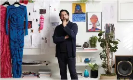  ?? Photograph: Suki Dhanda/The Observer ?? Osman Yousefzada in his London studio: ‘The colour of my skin and my Muslim name was used to assess the level of risk I posed to society.’