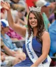  ?? Foto: J. Brown, Imago ?? Cara Mund ist die amtierende „Miss America“.