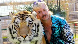  ??  ?? Tiger King star Joe Exotic (Joe Maldonado-Passage) had a better haircut than me.