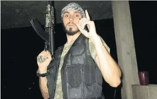 ?? FACEBOOK ?? Ismaël Habib is charged with attempting to leave Canada to participat­e in a terrorist group.