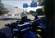  ?? (Photo DR) ?? Les gendarmes de l’escadron départemen­tal de sécurité routière, en force, ce week-end.