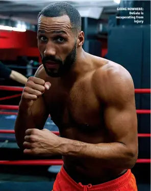  ?? Photo: ACTION IMAGES/ANDREW COULDRIDGE ?? GOING NOWHERE: Degale is recuperati­ng from injury