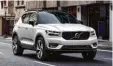  ?? Foto: dpa ?? Vorhang auf für den XC40: So sieht der kleine Schweden SUV aus.