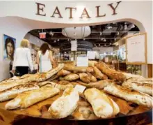  ?? MARK LENNIHAN/ THE ASSOCIATED PRESS ?? There are two Eataly food halls in Manhattan.