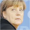  ??  ?? German Chancellor
Angela Merkel