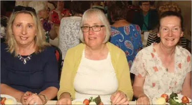  ??  ?? Trish Doyle, Susan Danielson and Karena Keegan from the Enniscorth­y guild.