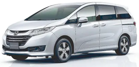  ??  ?? Sweet journeys are made in these: The all-new eight-seater Honda Odyssey