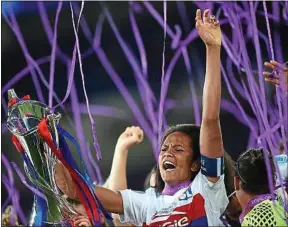  ??  ?? Wendie Renard ambitionne une troisième Ligue des champions de rang.