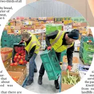  ??  ?? KiwiHarves­t-Rabobank research has found Kiwis waste 8.6 per cent, mostly fruit and vegetables, of their weekly food shop — that’s $1259 per household every year.