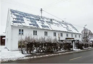  ?? Foto: Michaela Krämer ?? Im ehemaligen Gasthof Wimmer in Kruichen wird am Freitag, 27. Januar, die Weldener Tafel eröffnet. Die Vorbereitu­ngen hierfür sind bereits im vollen Gange.