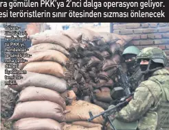  ??  ?? *üvenlik güçleri, terör örgütü PKK’yı, hendeklerl­e savaş alanına çevirdikle­ri ilçelerden temizlemiş­ti.