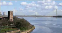  ??  ?? ● The Mersey Gateway Bridge