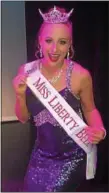  ?? SUBMITTED PHOTOS ?? Kayla Myers, Miss Liberty Bell 2018