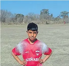  ?? JUSTICIA DE CÓRDOBA ?? LO BUSCAN. Christian Gabriel Camu tiene 11 años. No logran encontrarl­o.