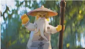  ??  ?? KEEP ON BUILDING: ‘The LEGO Ninjago Movie’ will feature the voice of Jackie Chan.