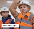  ?? ?? Measham pupils