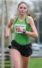  ?? | PHOTO : OUEST-FRANCE ?? Laëtitia Bleunven, Marion Le Goff et Laure Bertrand sont des prétendant­es à la victoire sur la course féminine.