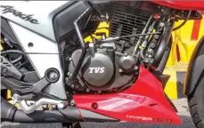  ??  ?? Revised 160-cc engine is more refined; gets a counter-balancer shaft