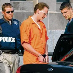  ?? TIM HYNDS / SIOUX CITY JOURNAL VIA AP 2004 ?? Dustin Honken, a meth kingpin convicted of killing five people in Iowa, was executed Thursday.