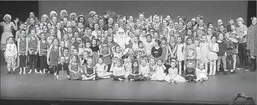  ??  ?? Students of Even Dance recently performed a special show, Come Together at Christmas, at the Cleland Theatre in Penticton to raise money for the Be An Angel campaign. The result was a $2,105 donation, which will support Salvation Army programs in the...