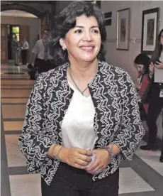  ??  ?? ► La senadora Yasna Provoste impulsó en la comisión mixta la indicación del Fondo Solidario.