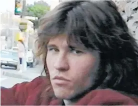  ?? Photo / AP ?? Val Kilmer in a scene from his autobiogra­phical documentar­y.