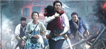  ??  ?? American zombies could soon be riding the ‘Train to Busan’ as the flick will be getting the Hollywood treatment.