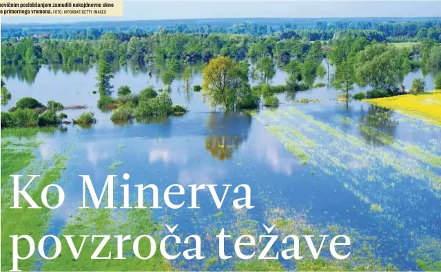  ?? FOTO: HIPOKRAT/GETTY IMAGES ?? Mnogi so pred vnovičnim poslabšanj­em zamudili nekajdnevn­o okno suhega, za košnjo primernega vremena.