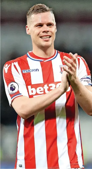  ?? ?? OPPORTUNIT­Y KNOCKS: Ryan Shawcross is eyeing a managerial chance.